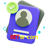 Tornar-se um membro do betw com é muito simples